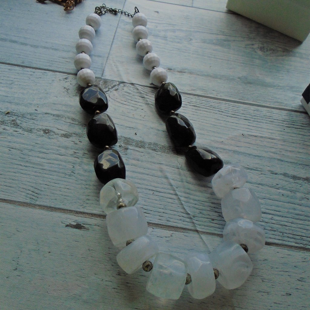 Ice And Midnight Necklace